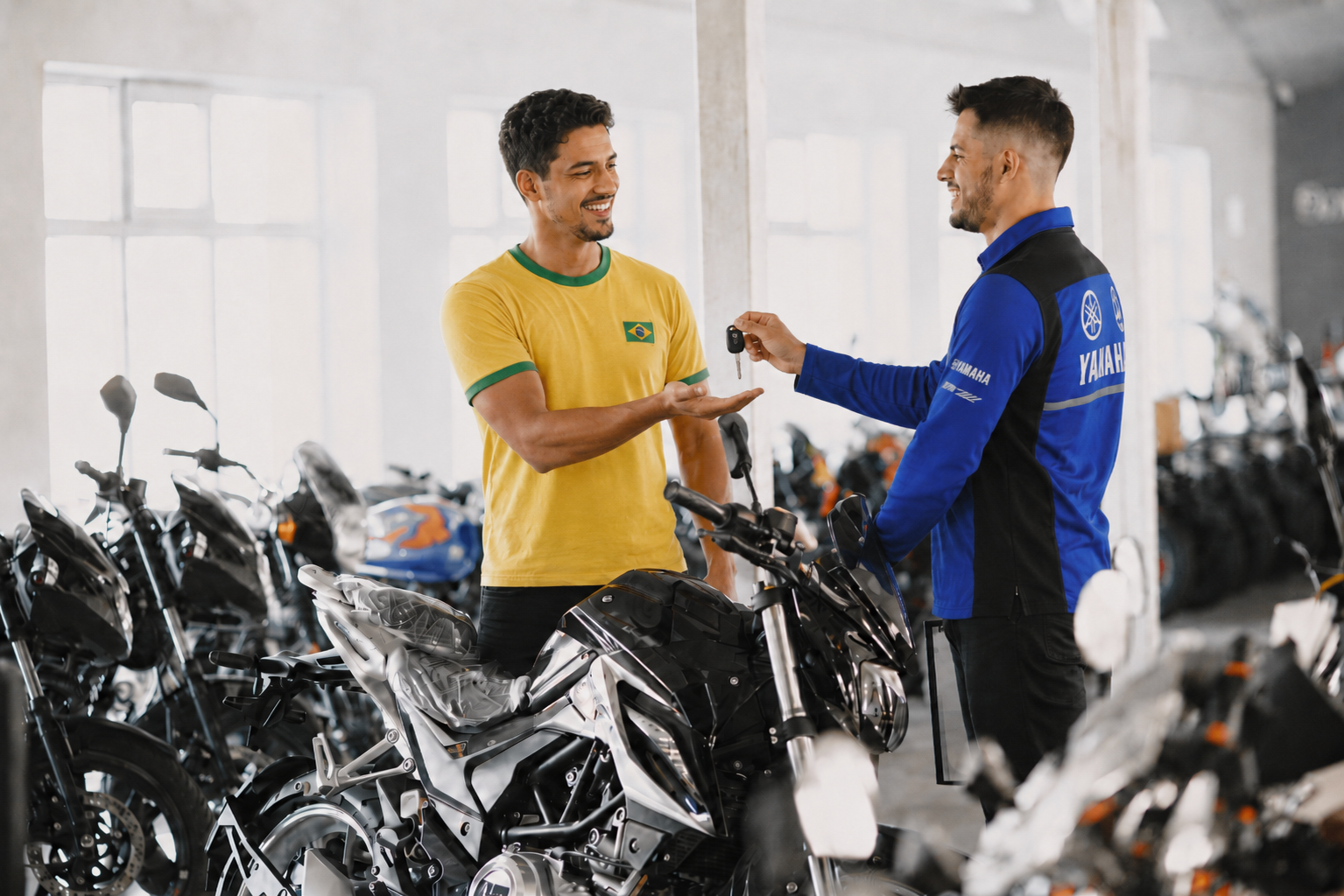 Onde eu retiro minha moto, depois de contemplado no consórcio?